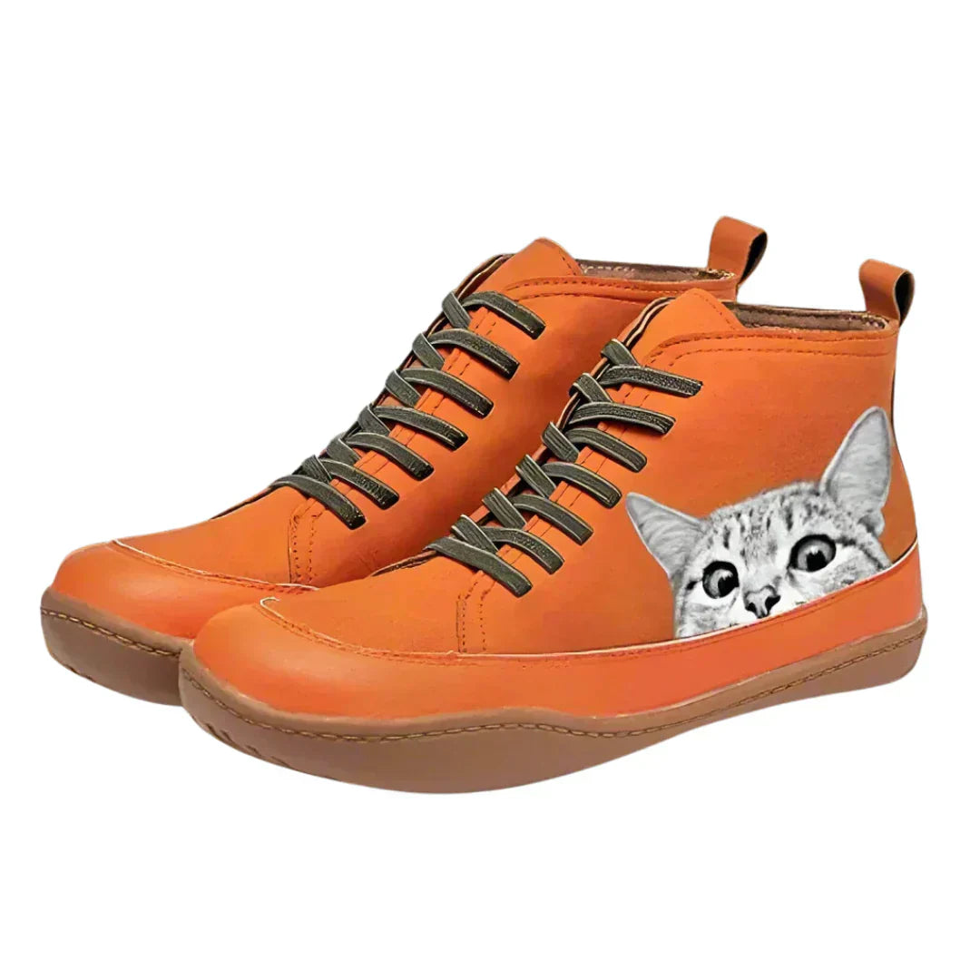 Grace™ | Comfy Printed Ankle Boots