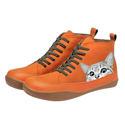 Grace™ | Comfy Printed Ankle Boots