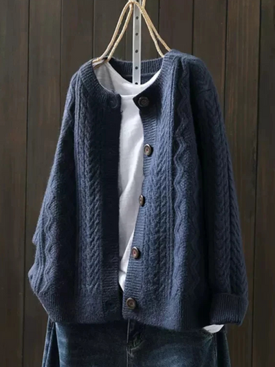 Olivia™ | Cable Knit Cardigan