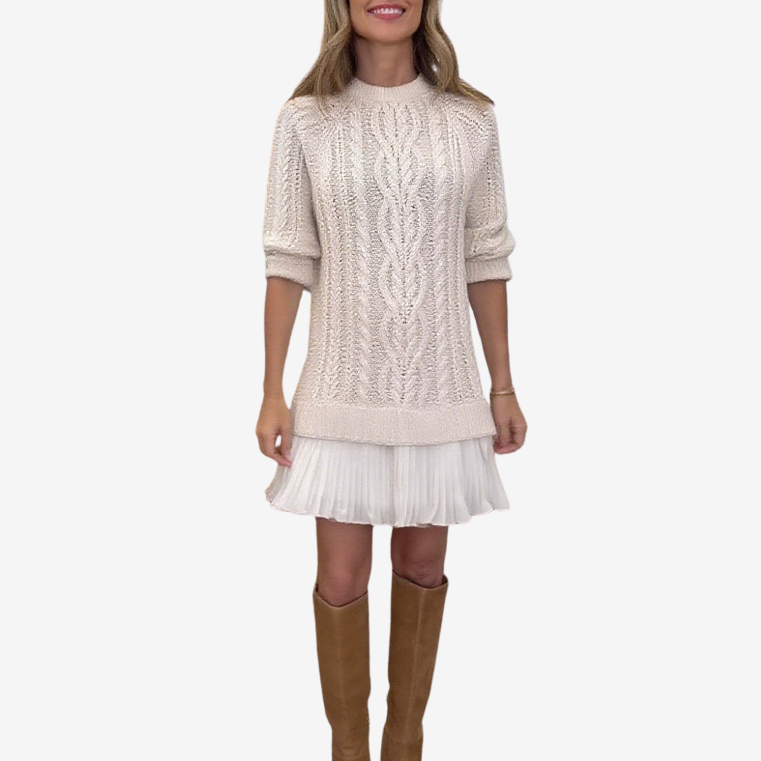 Sophia™ | Robe pull en tricot 