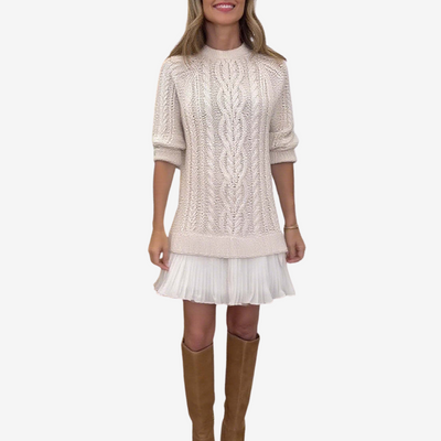 Sophia™ | Robe pull en tricot 