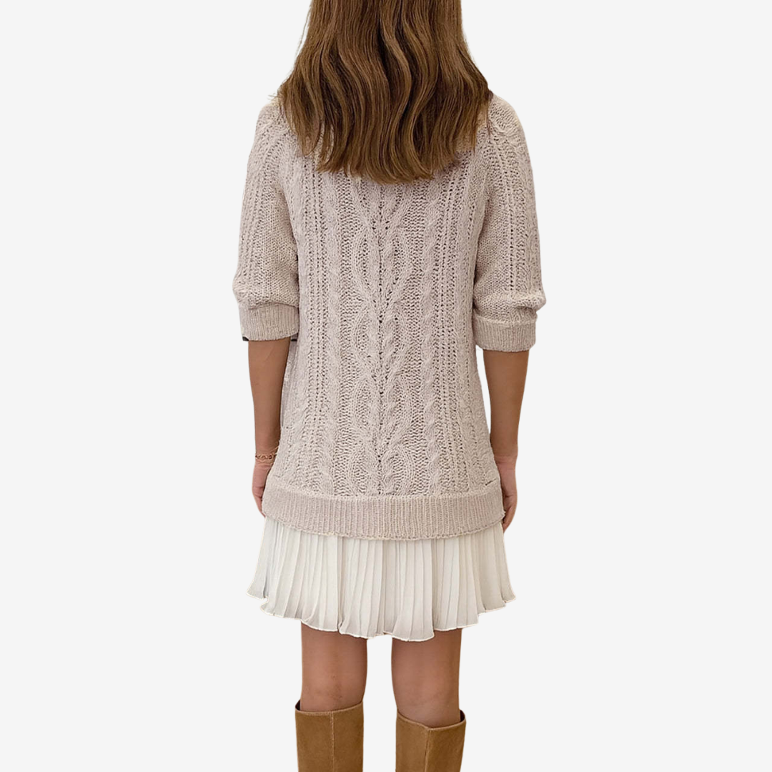 Sophia™ | Robe pull en tricot 