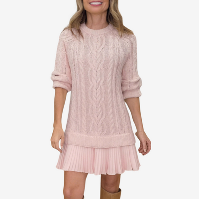 Sophia™ | Robe pull en tricot 