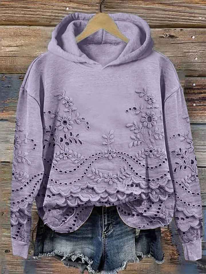 Olivia™ | Sweater with Lace Details