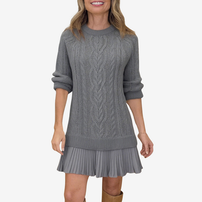 Sophia™ | Robe pull en tricot 