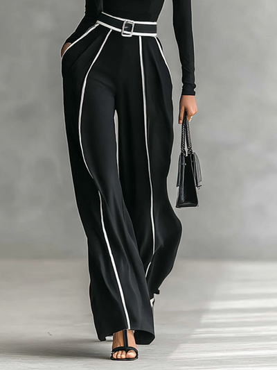 Lola | Two-Piece Set with Long Sleeve High Neck Top