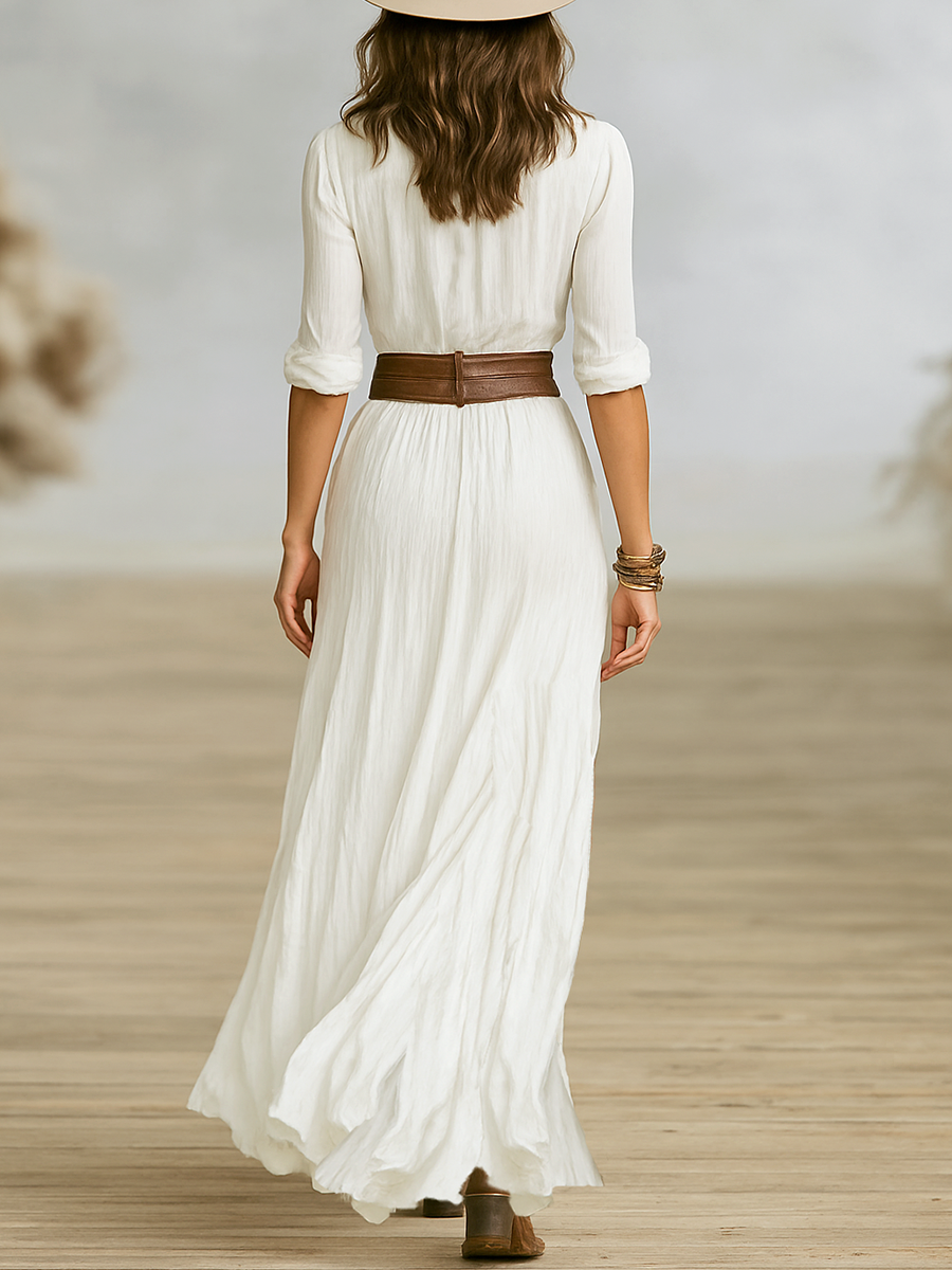 Sophia™ | Robe longue décontractée élégante