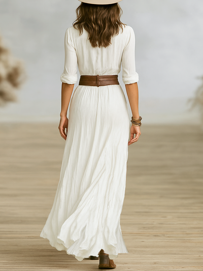 Sophia™ | Robe longue décontractée élégante