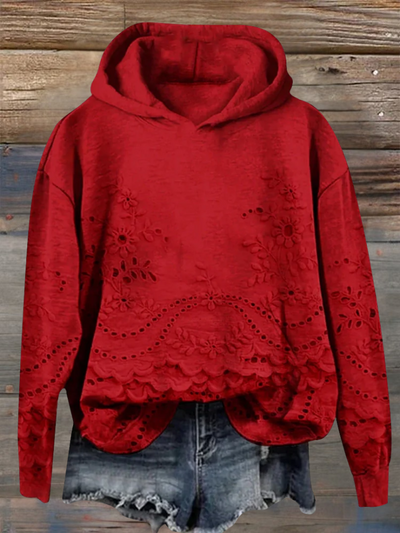 Olivia™ | Sweater with Lace Details