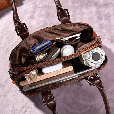 Silke™ | Luxe Leather Shoulder Bag
