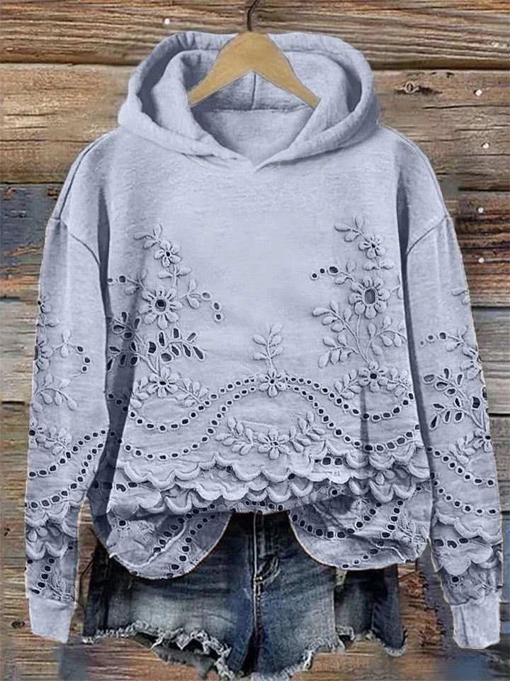 Olivia™ | Sweater with Lace Details